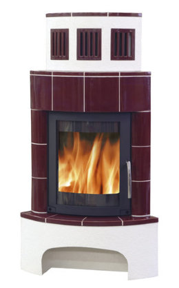 Кафельная печь-камин ABX Normandie